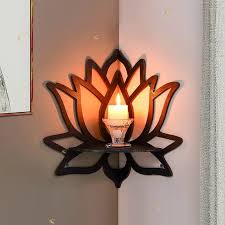 Lotus Shaped Wall Shelf