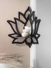 Lotus Shaped Wall Shelf