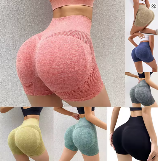 🔥 Rep&Rage™ FlexFit™ Contour Shorts – Sculpt, Lift & Perform