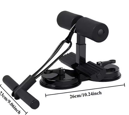 Rep&Rage Ab Trainer with Suction & Ankle Grip — Designed for Work-From-Home Employees