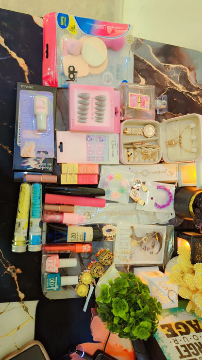 Coustomize makeup and jewellery box